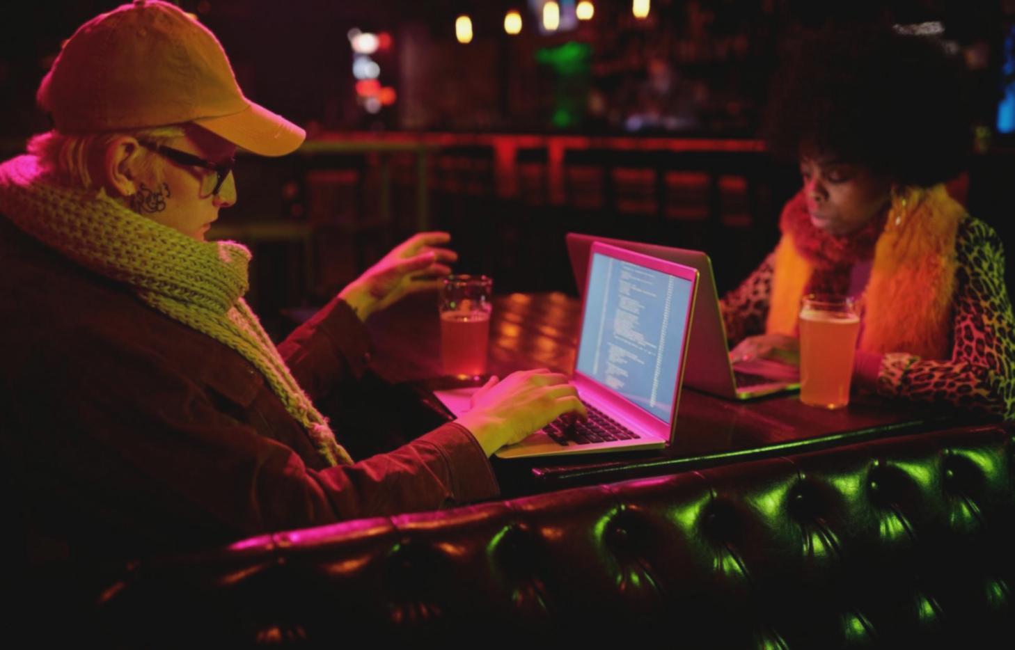 Close collaboration between designers and developers working on mobile interface